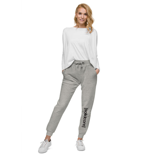 Unisex fleece sweatpants Carbon Grey / XS