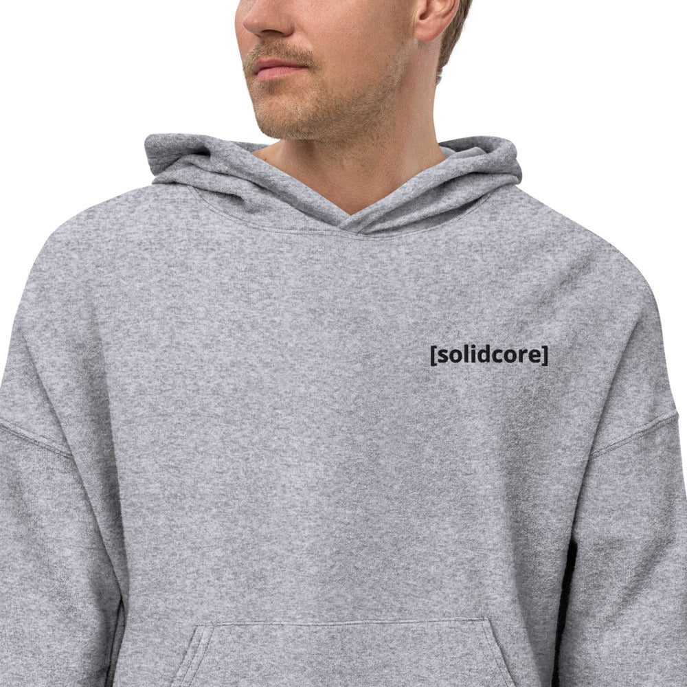 Unisex Sueded Fleece Hoodie