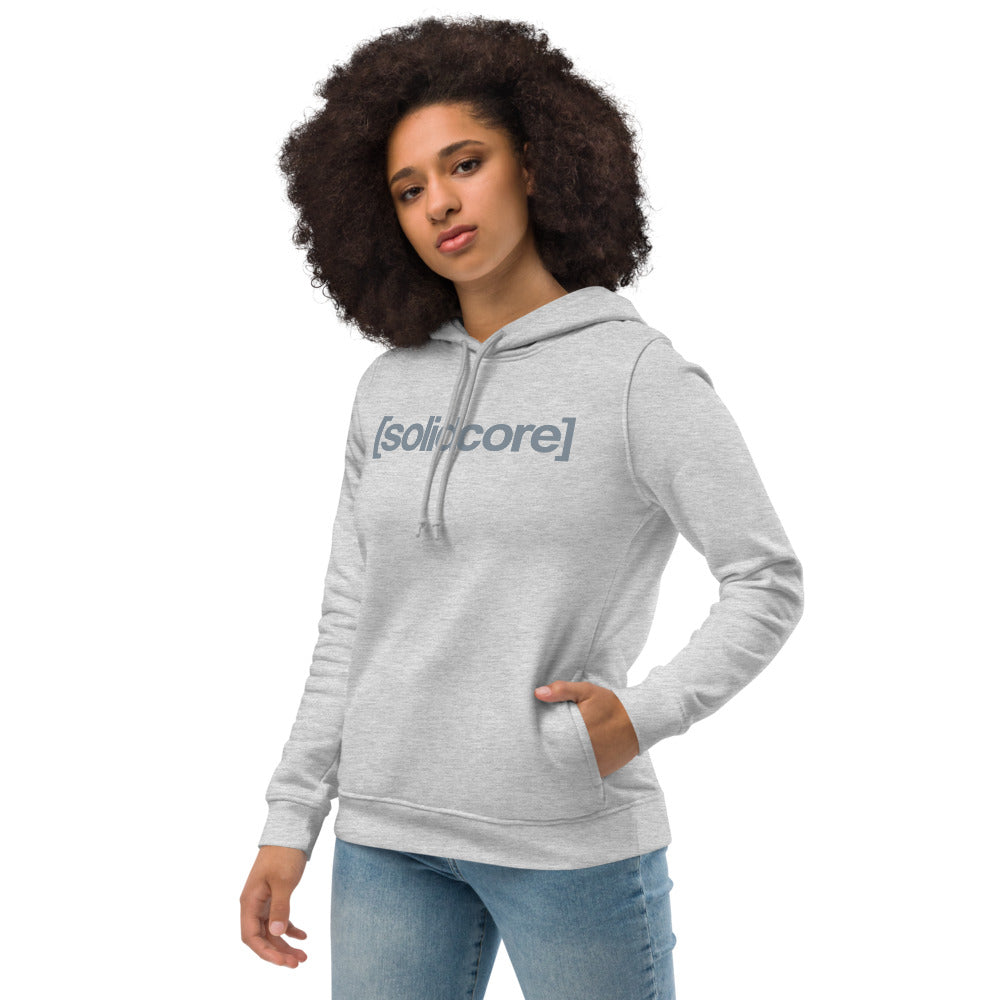 Women's eco fitted hoodie