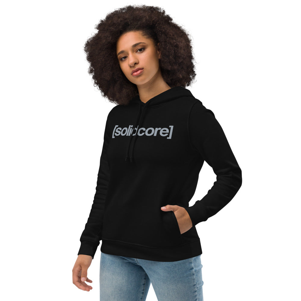 Women's eco fitted hoodie - Main Image